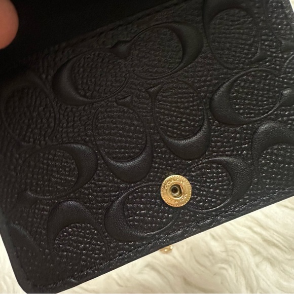 Brand New Coach Wallet with chain - Picture 5 of 11